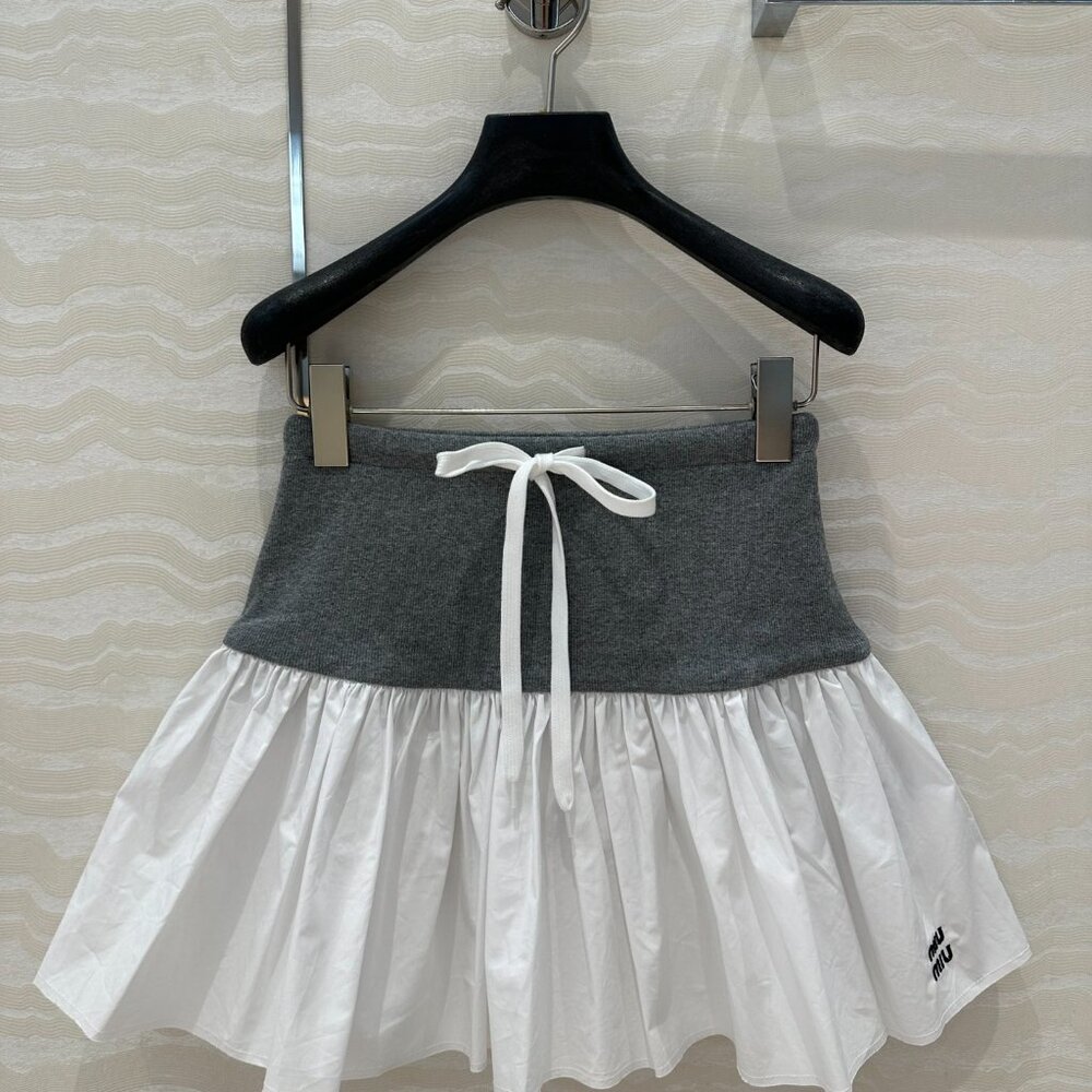 Miu Miu Patchwork Skirt Women's